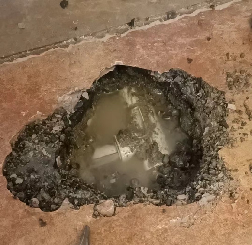 班戈地区给水管漏水检测维修